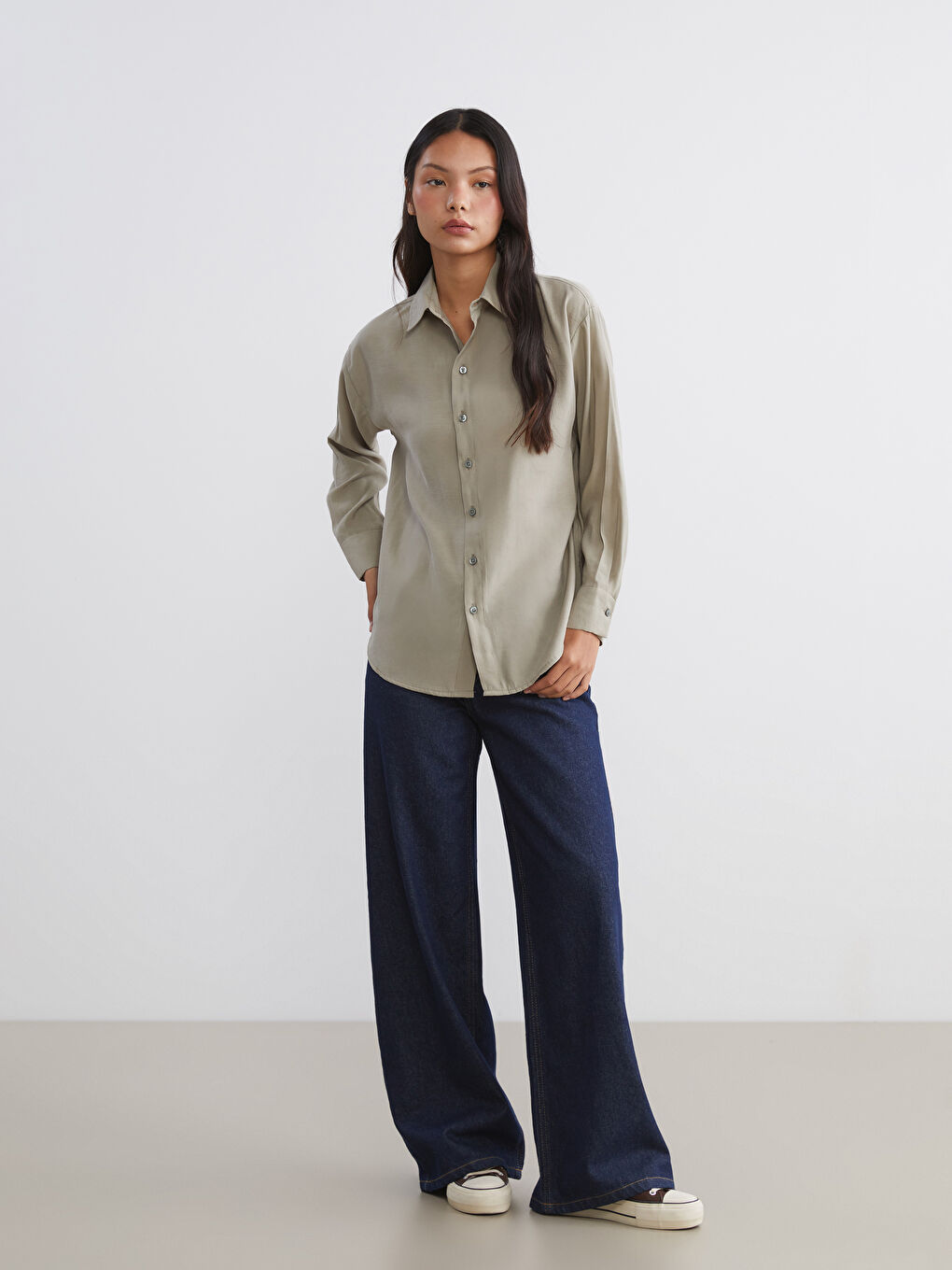 Oversize Women's Shirt-3