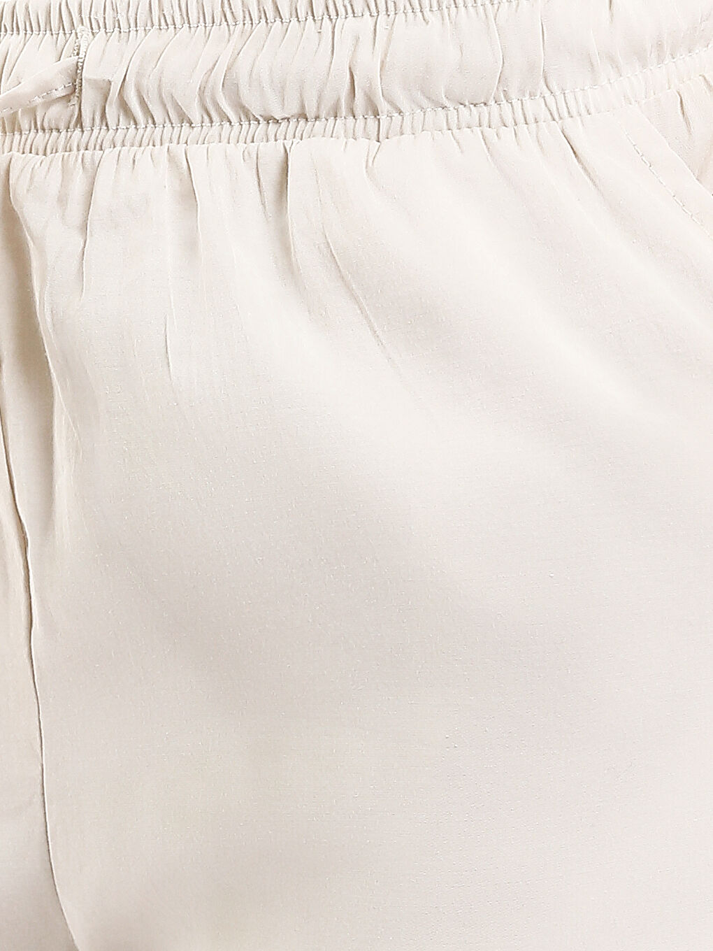 Elasticated Waist Modal Blend Women's Trousers-4