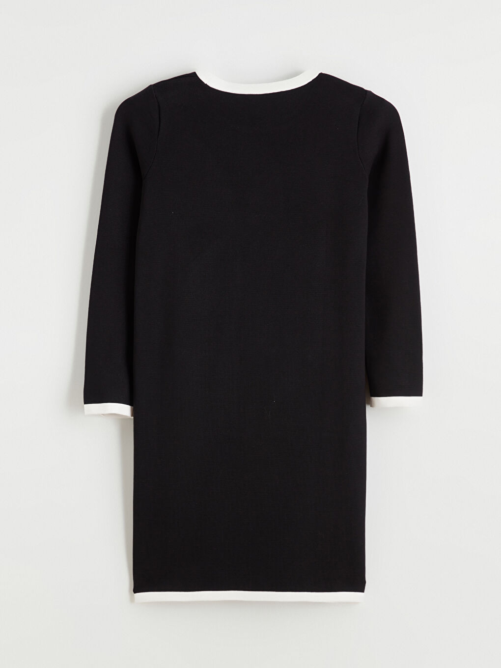 Haljina sa okruglim izrezom od trikotaže-5