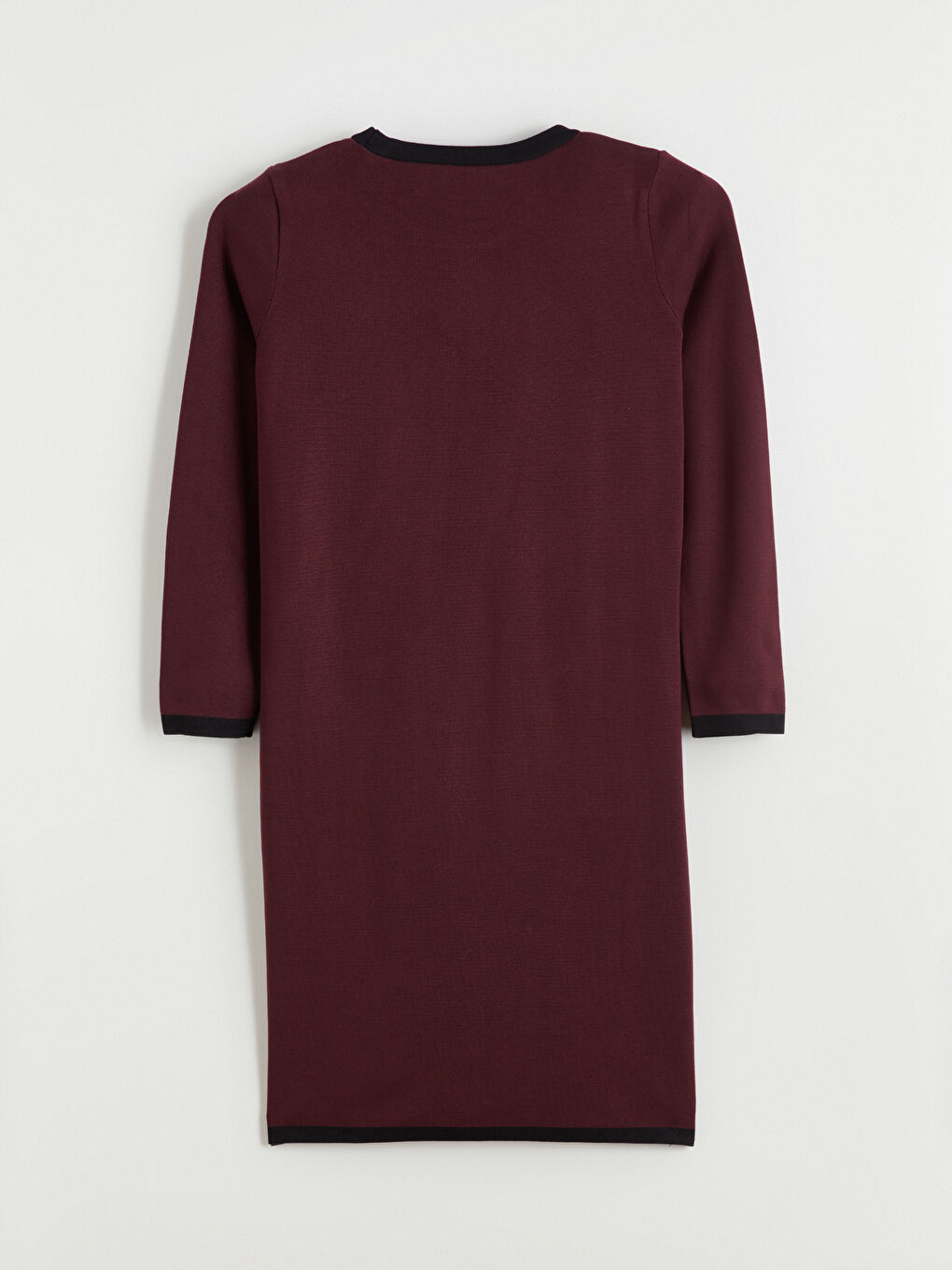 Haljina sa okruglim izrezom od trikotaže-5