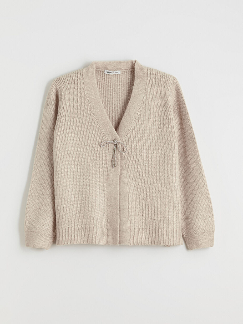 V Neck Women's Knitwear Cardigan-4