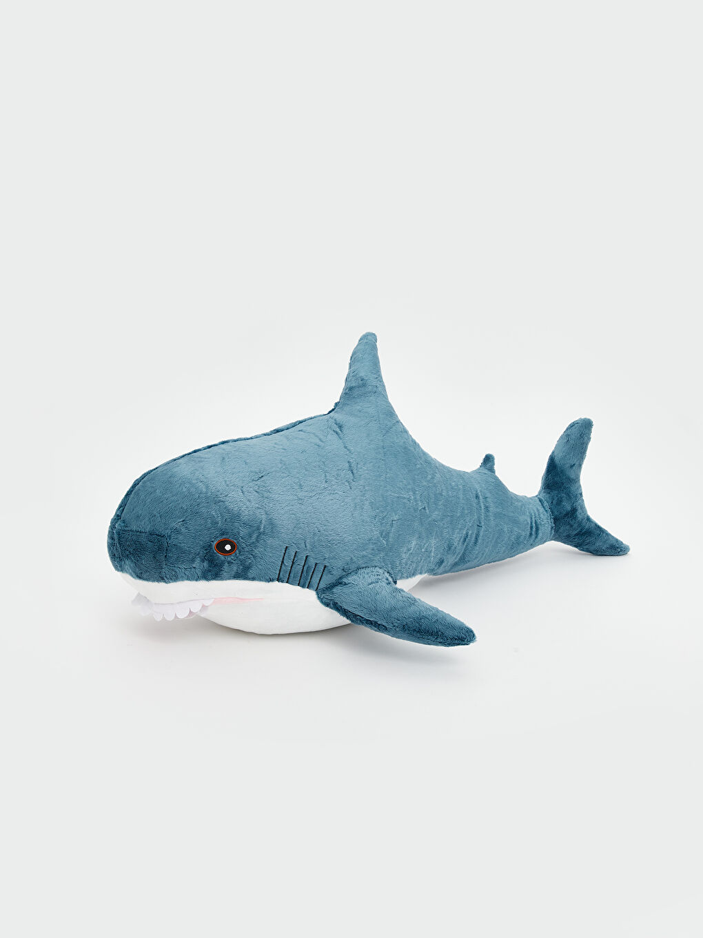 Mavi Köpek Balığı Figürlü Pelüş Bebek Kırlent