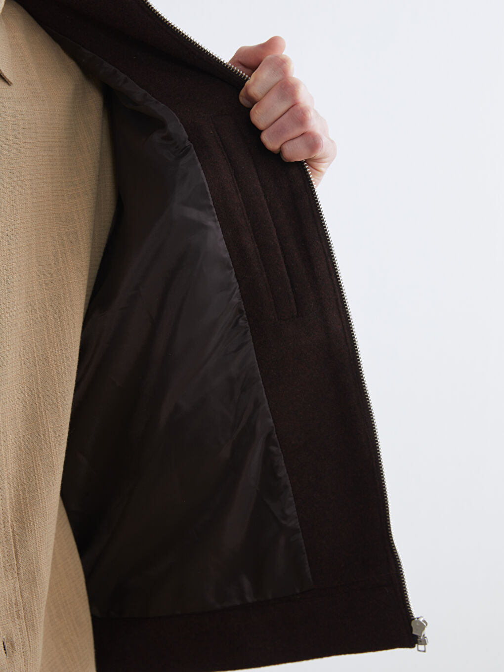 کۆتی کاشێتی یه‌خه‌ی كراس بۆ پیاوان فیتی ئاسایی-3