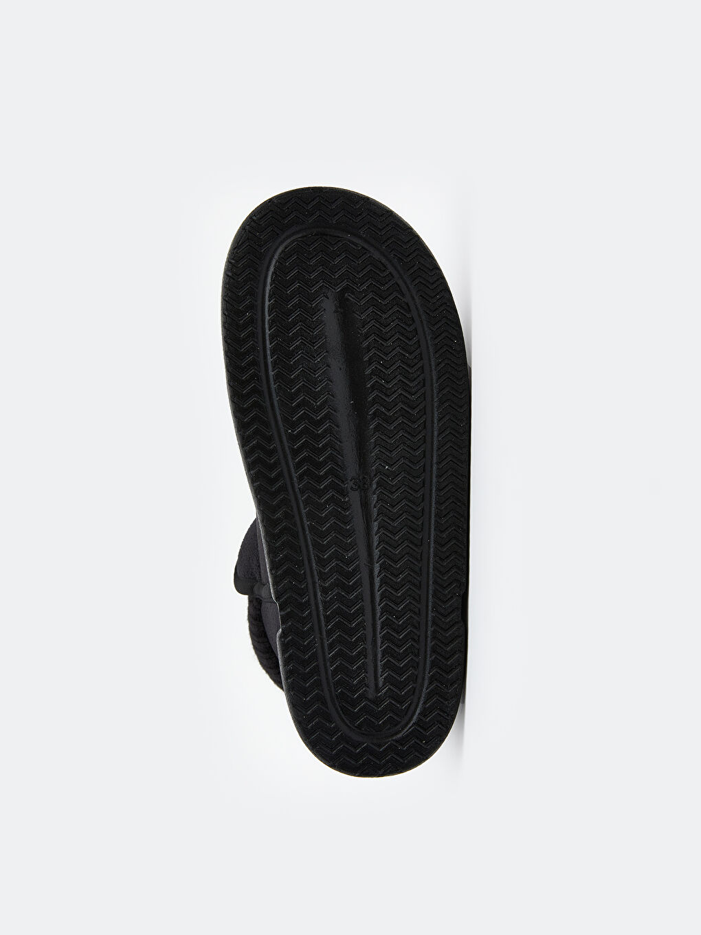 Siyah Süet Görünümlü Kadın Ev Botu-3