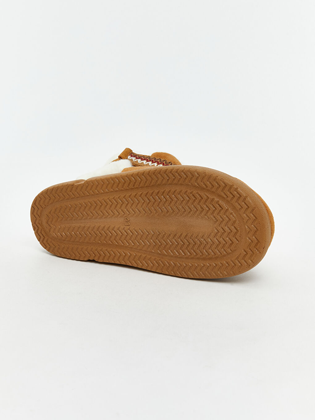 Bej Süet Görünümlü Kadın Ev Botu-5