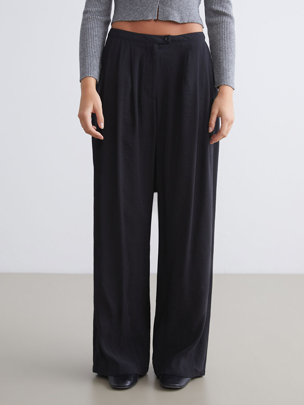 XSIDE Woman BLACK Trousers -W5IA95Z8-CVL