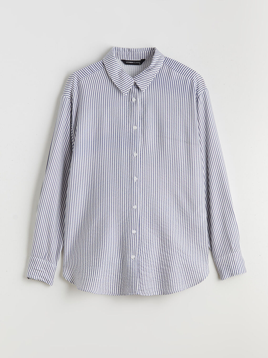 قميص مخطط أوفراسايز للسيدات-4