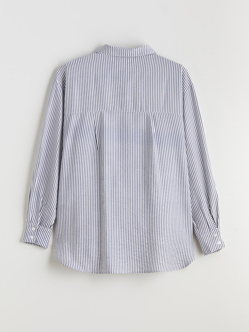 قميص مخطط أوفراسايز للسيدات-5