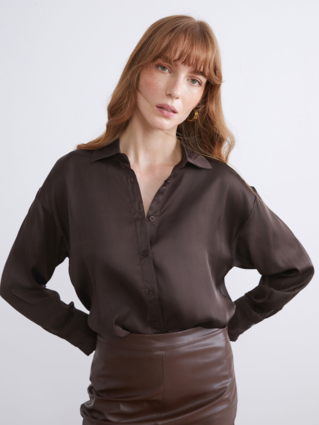 Satin Women's Shirt