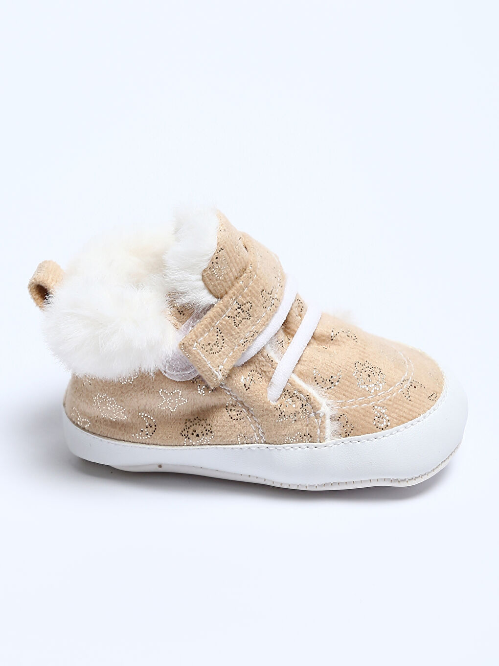 Laces & Hook-and-Loop Baby Girls' Pre-Walking Shoes-2