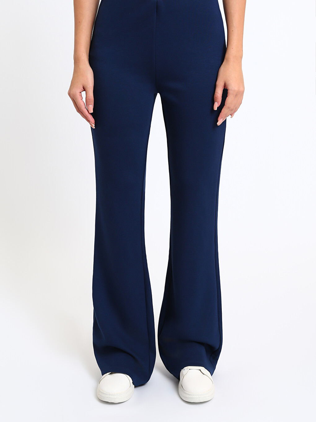 Leggins me bel të lartë, të zgjeruara për gra-2