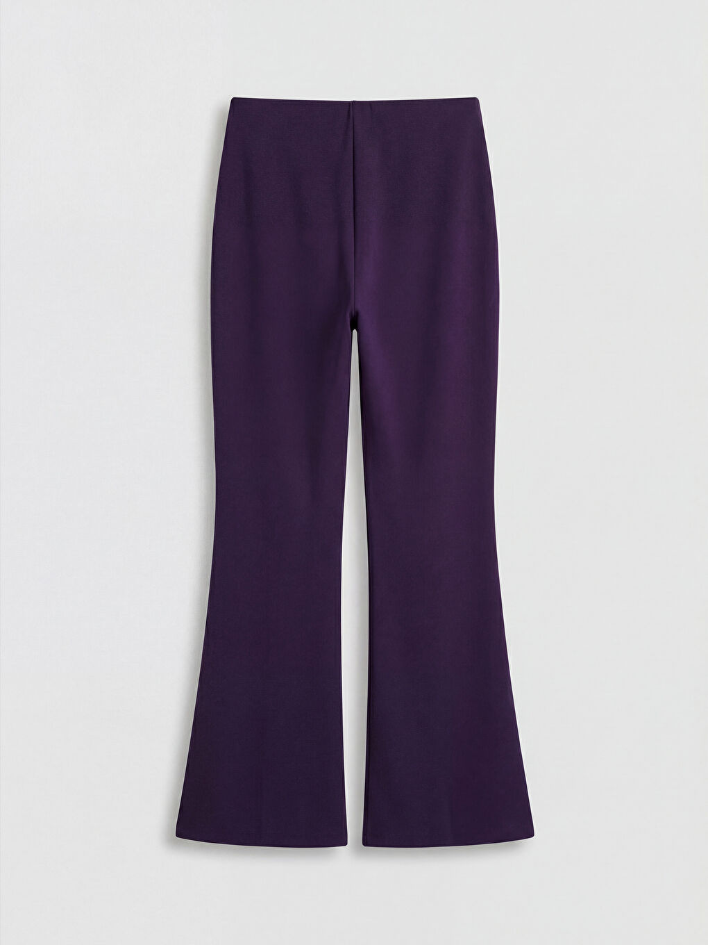 Леггинсы с высокой талией и расклешённым низом для женщин-5