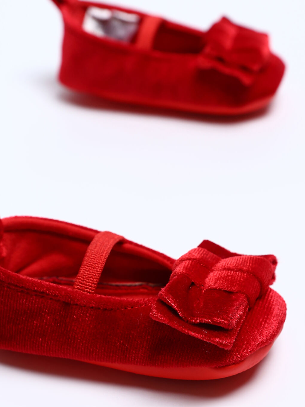 Baby Girl Pre-Toddler Shoes with Bow Detail-2