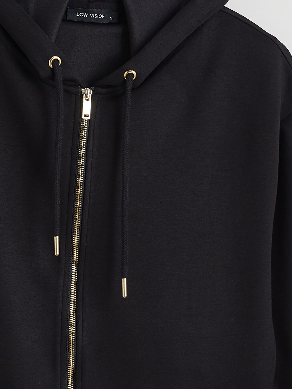 Женская толстовка на молнии с капюшоном-6