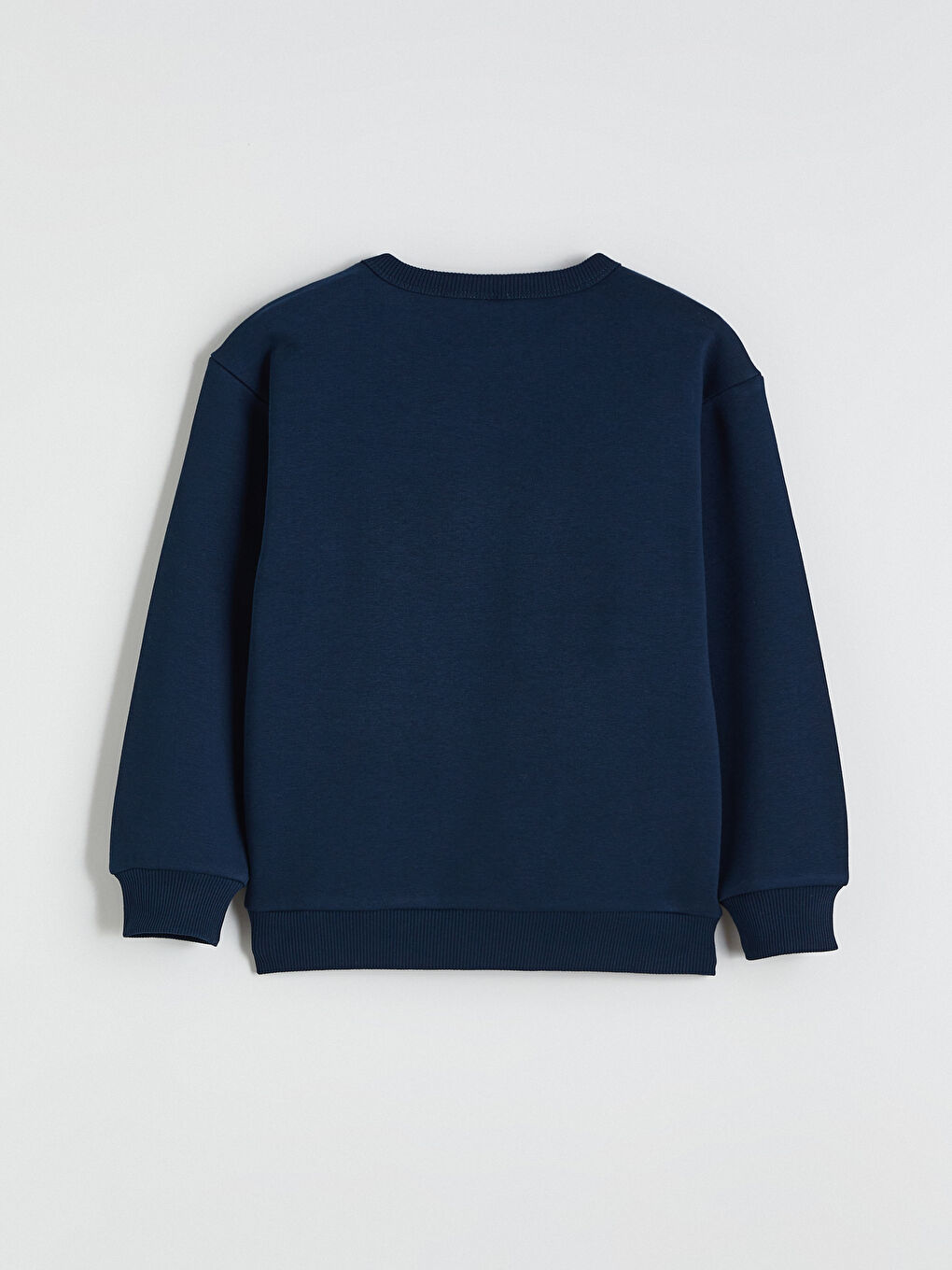 Lacivert Bisiklet Yaka New York Baskılı Erkek Çocuk Eşofman Takımı-4