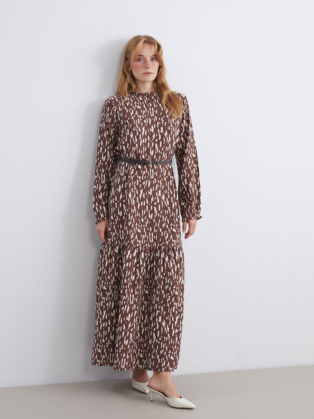 Woman BROWN Dress