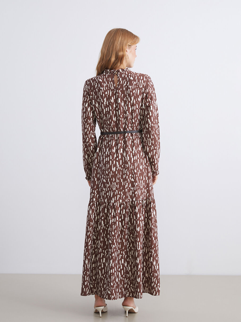 Woman BROWN Dress-4