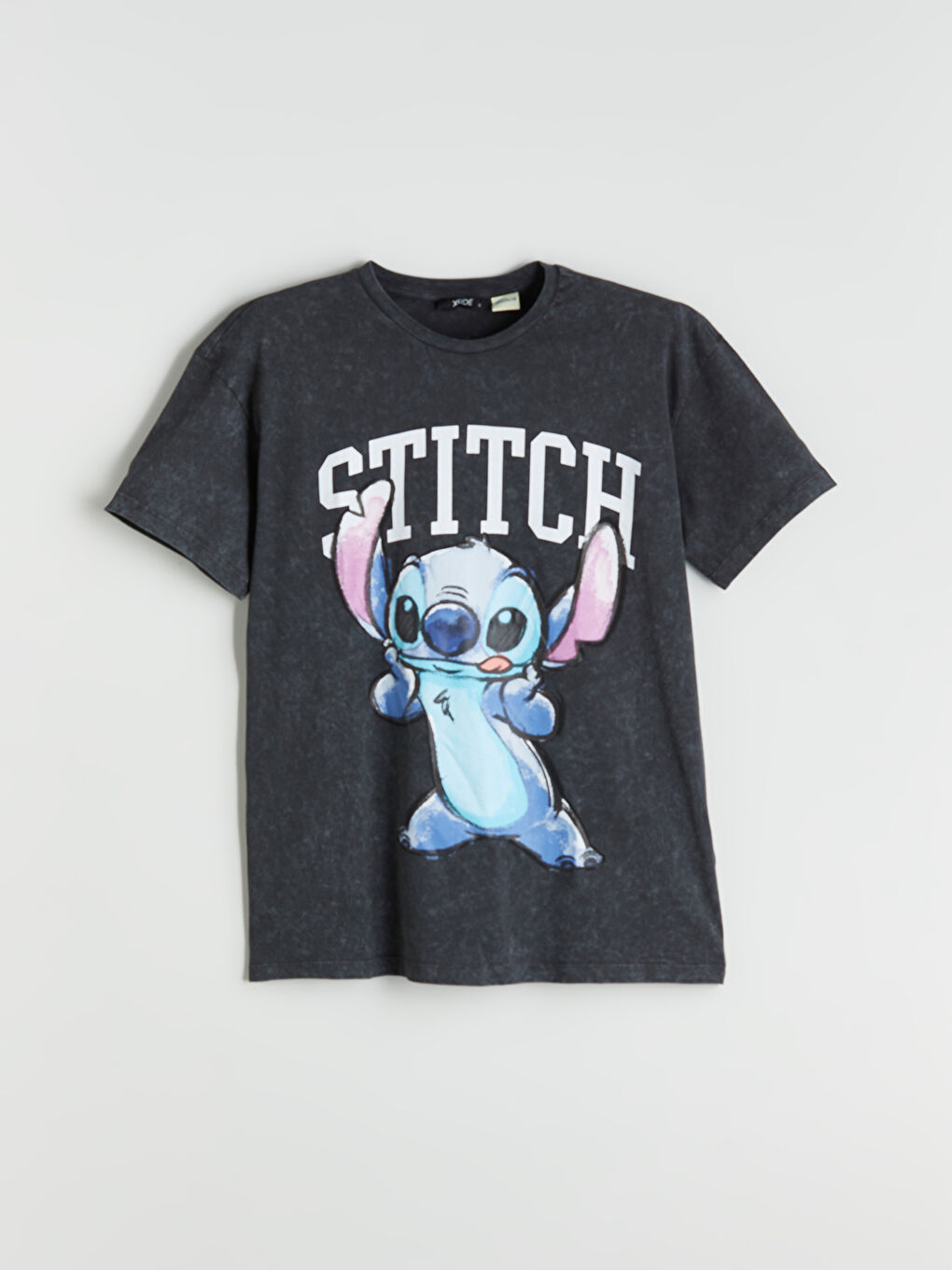 XSIDE Crew Neck Stitch Printed Women's T-Shirt -W5IB58Z8-VDL