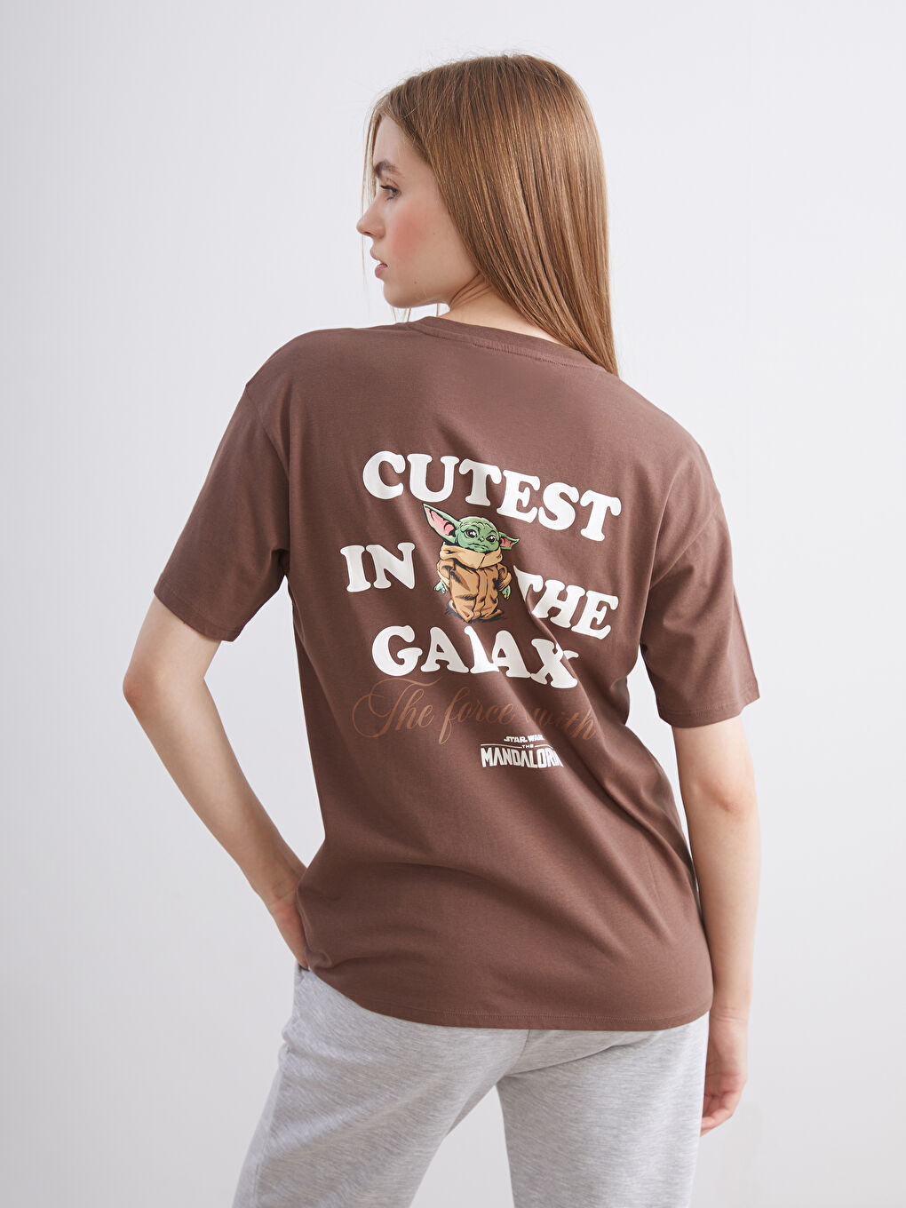 XSIDE Crew Neck Stitch Printed Women's T-Shirt -W5IB58Z8-VDL