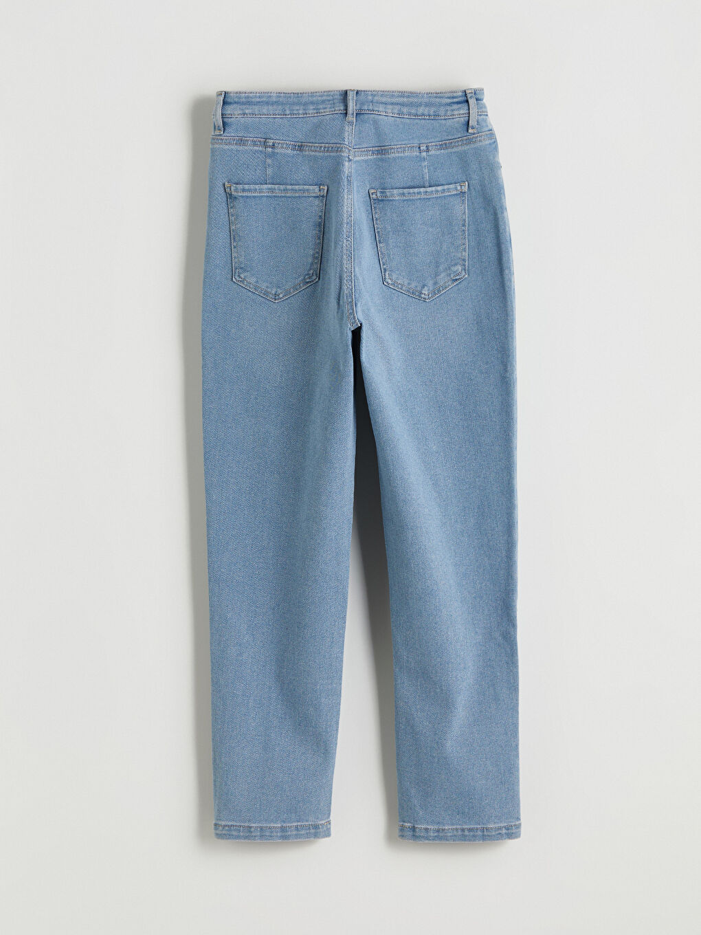 İndigo Mom Fit Kadın Jean Pantolon-7