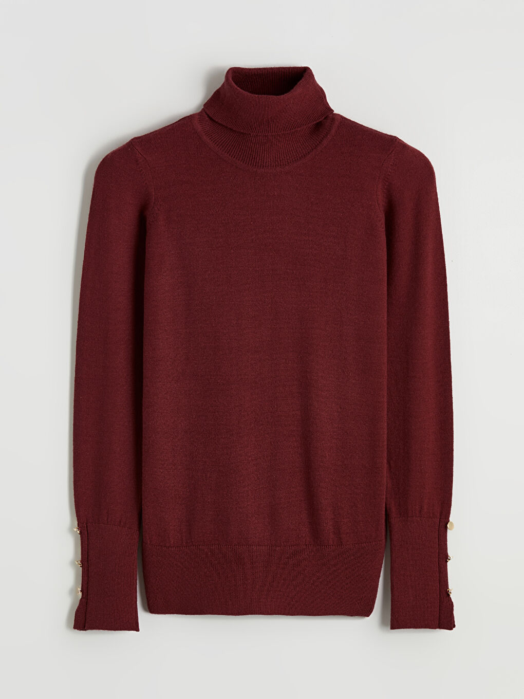 Turtleneck Women's Knitwear Sweater-4