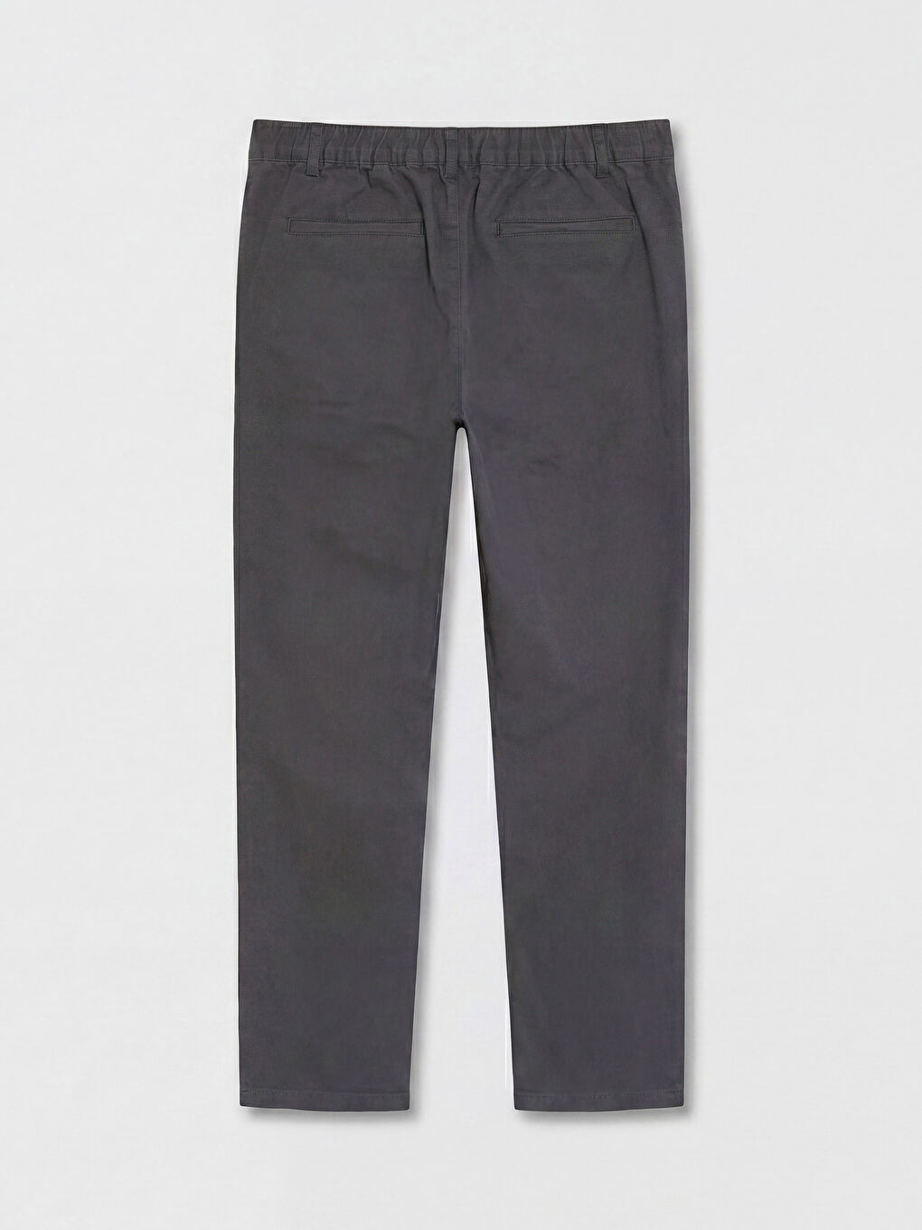 Standard Fit Twill Men's Trousers-5