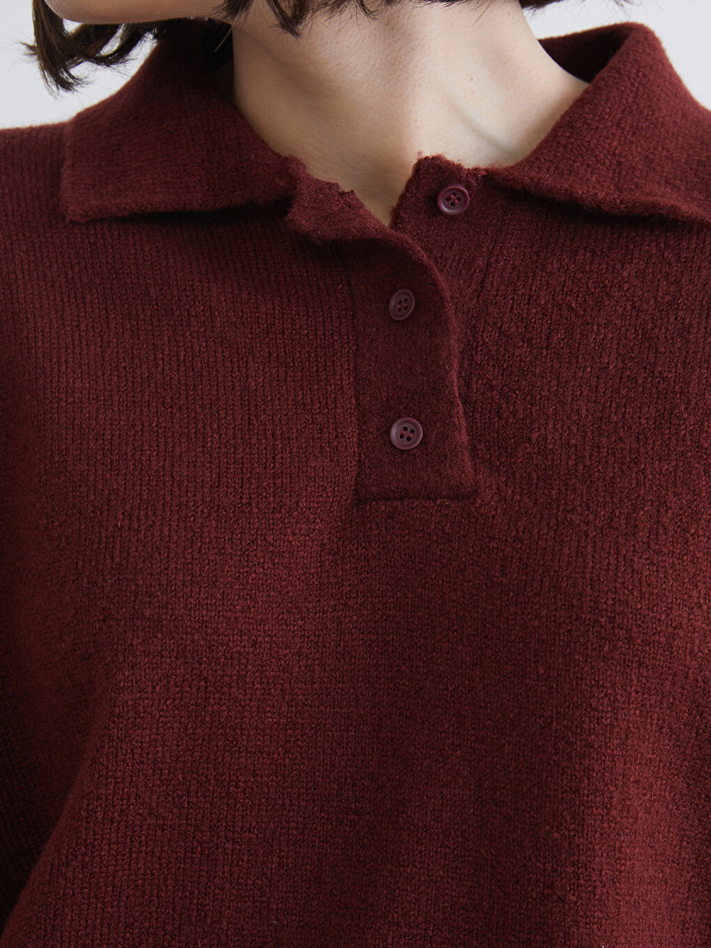Woman BORDEAUX Sweater-2