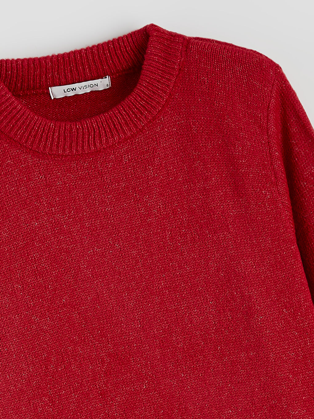 سترة تريكو بياقة دائرية للسيدات-5