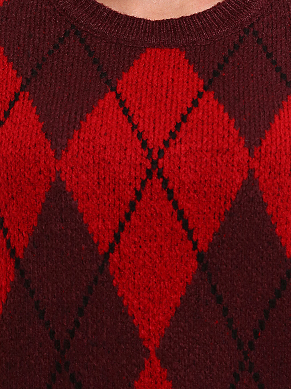 Crew Neck Knitwear Sweater-2