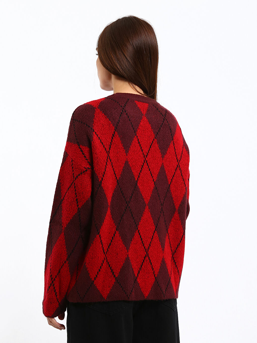 Crew Neck Knitwear Sweater-4