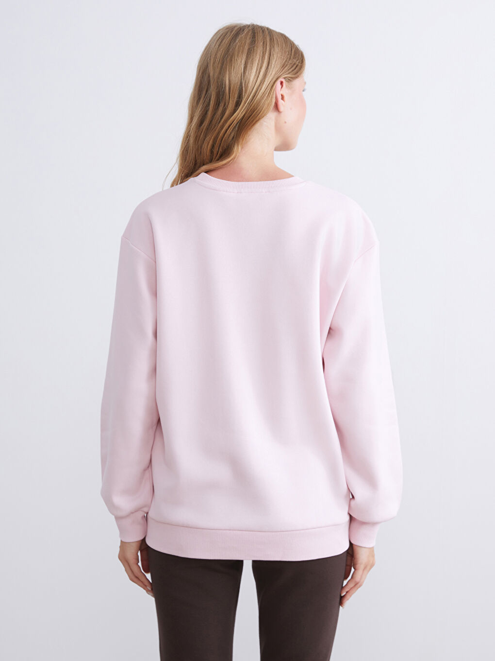 Hello Kitty Printed Oversize Women's Thick Sweatshirt-4