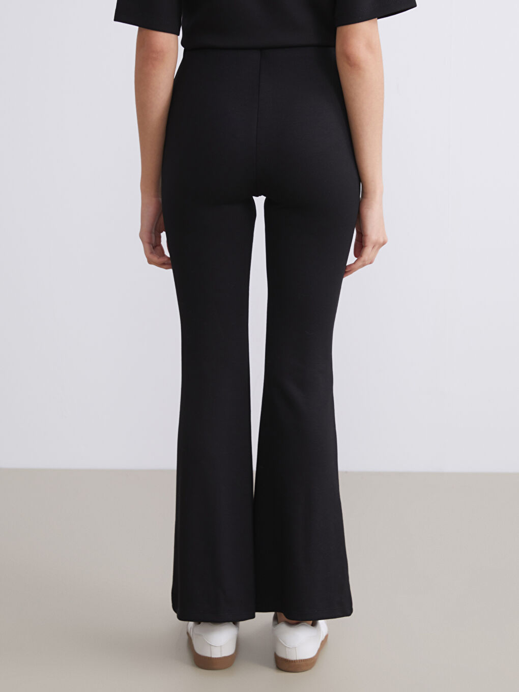 Elastic Waist Tights For Women-3