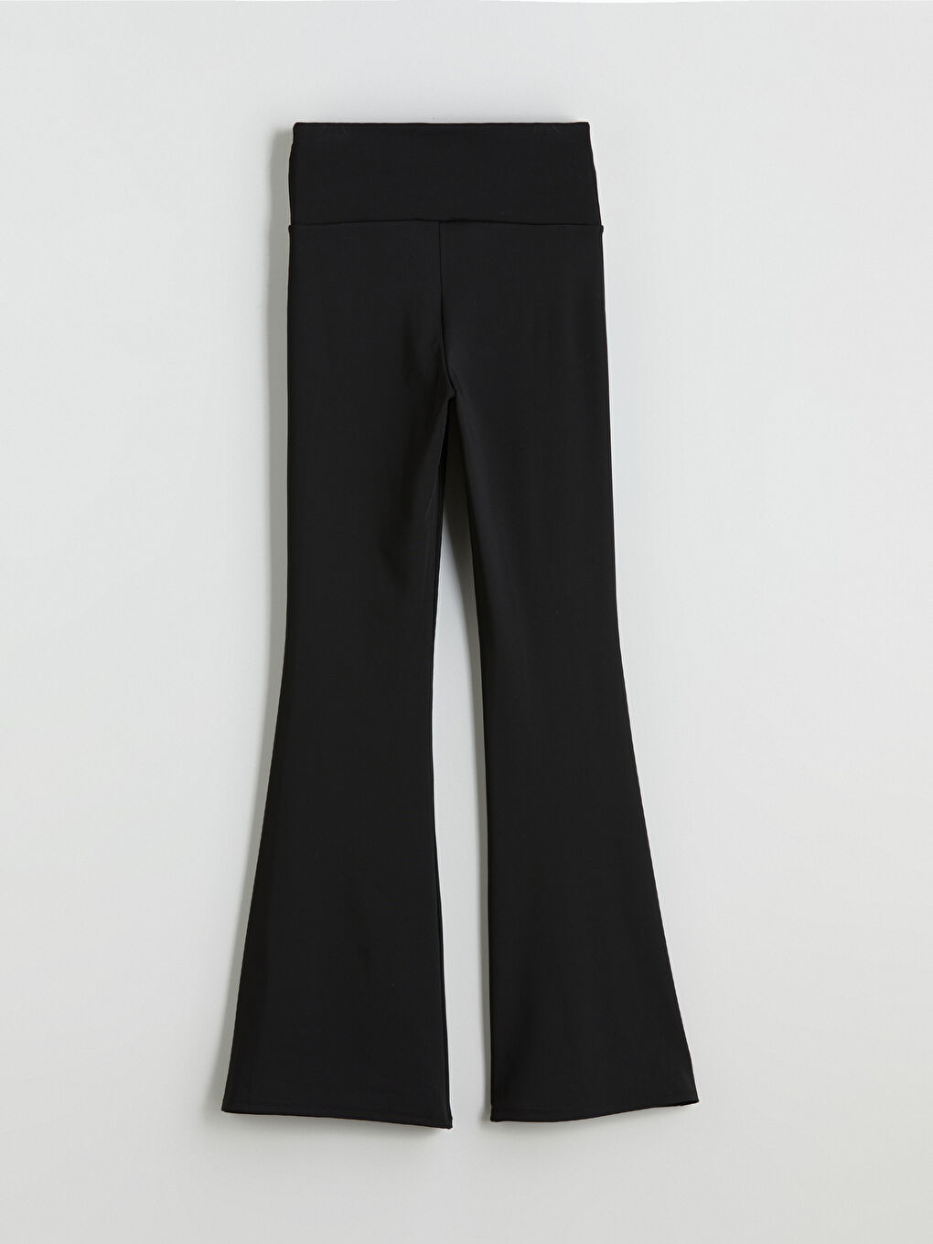 Elasticated Waist Flared Women's Leggings-4