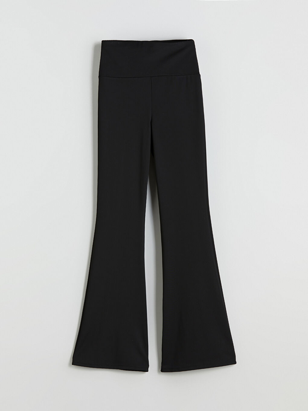Elasticated Waist Flared Women's Leggings-5