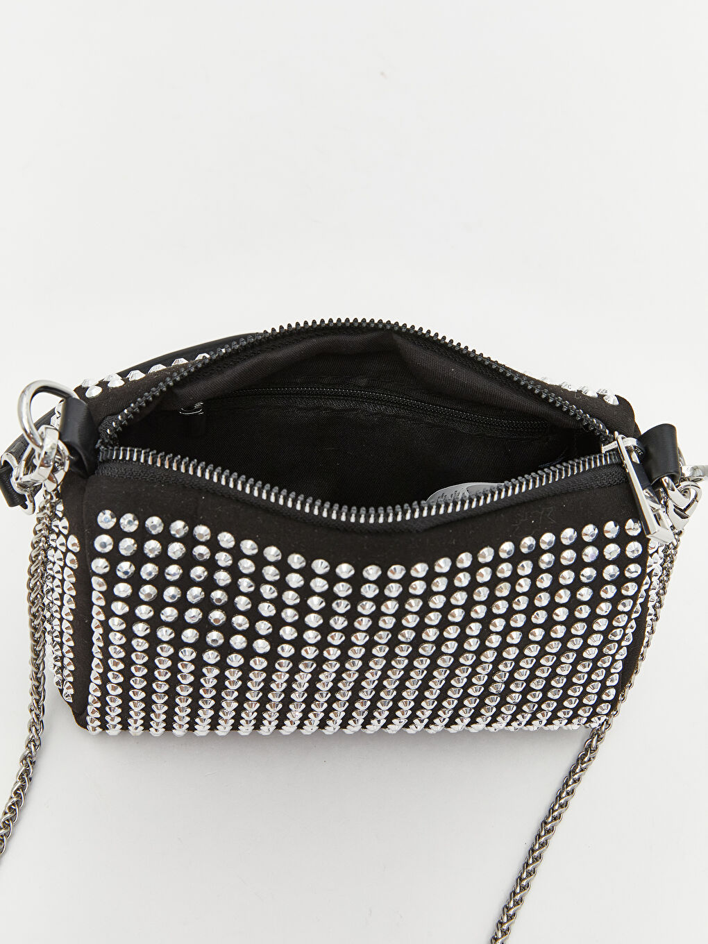 Әйелдерге арналған әшекеймен безендірілген иық сөмкесі-3