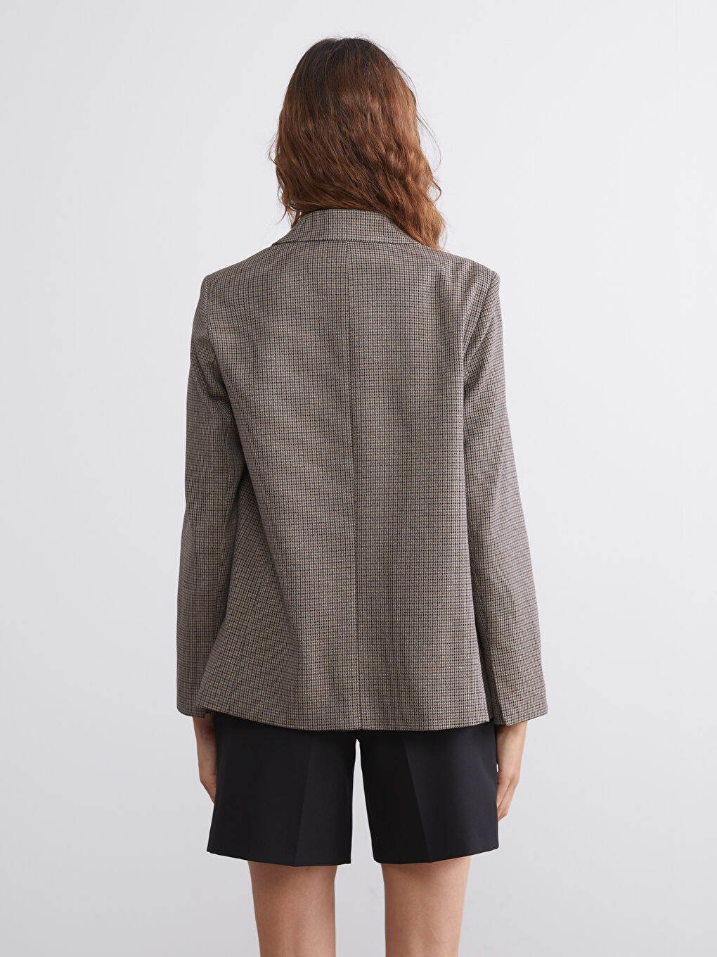 Patterned Women's Blazer Jacket-4