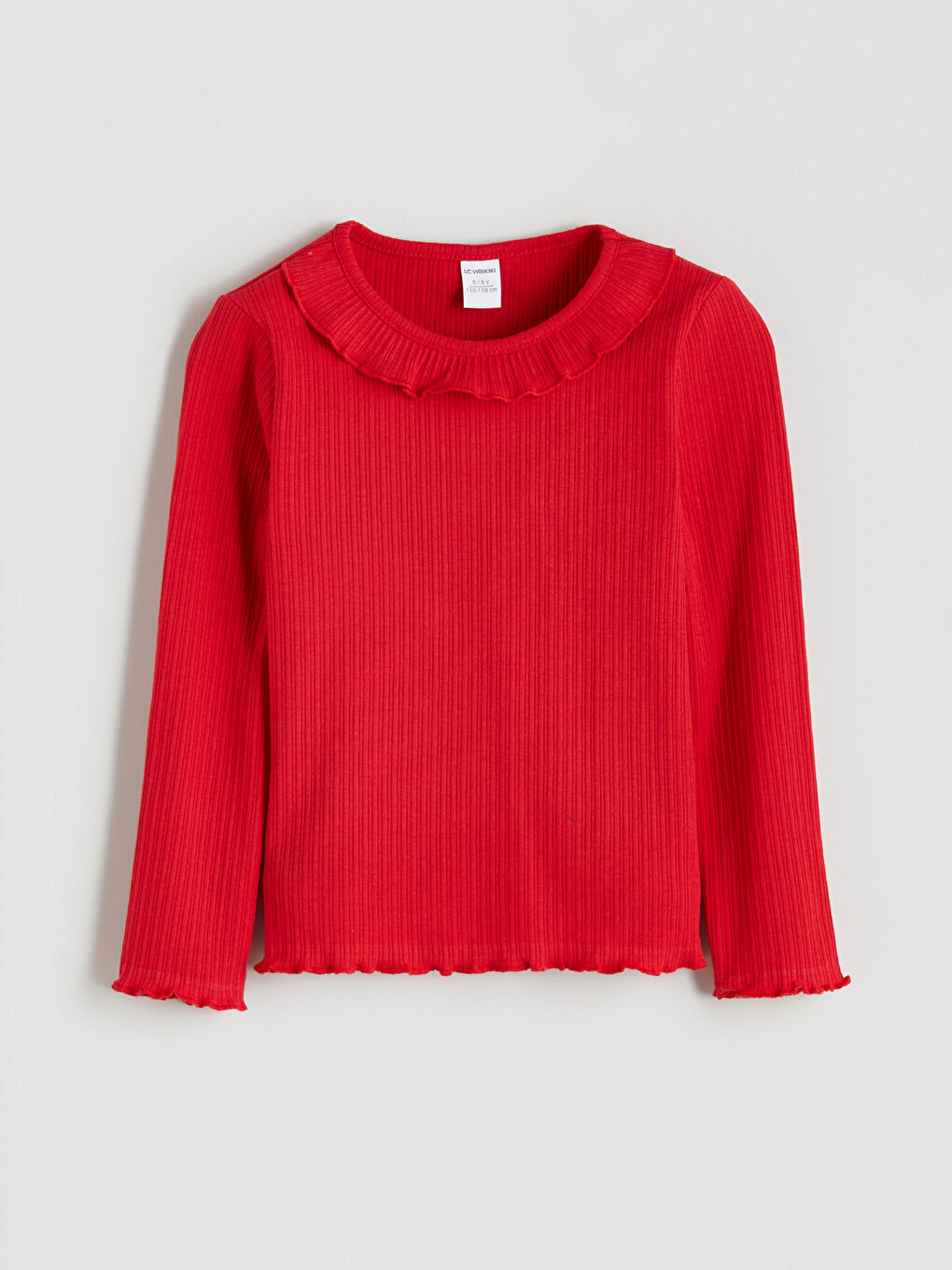 LCW Kids Crew Neck Basic Girls' T-Shirt -W5IC75Z1-KYU