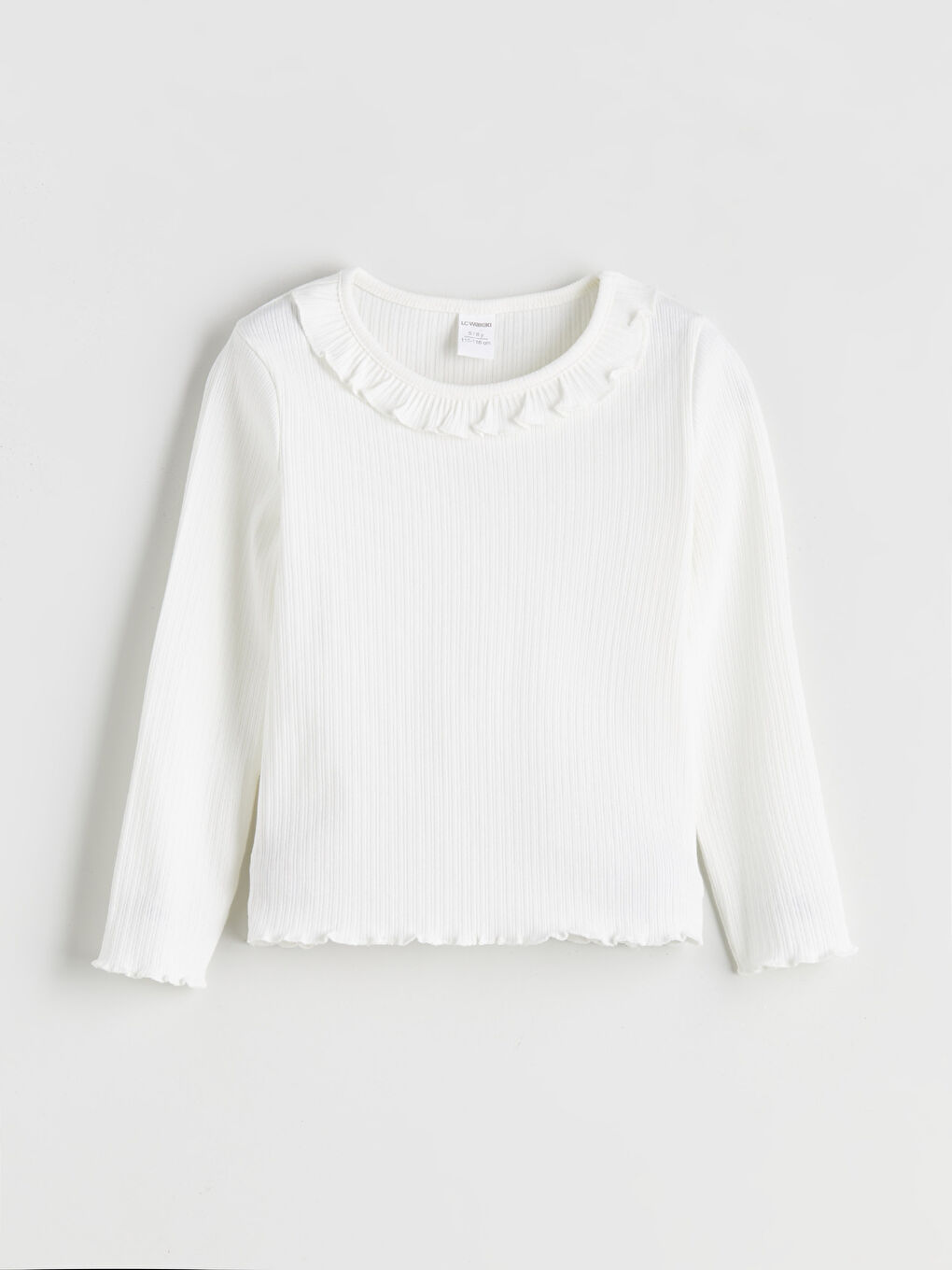 LCW Kids Crew Neck Basic Girls' T-Shirt -W5IC75Z1-R9J