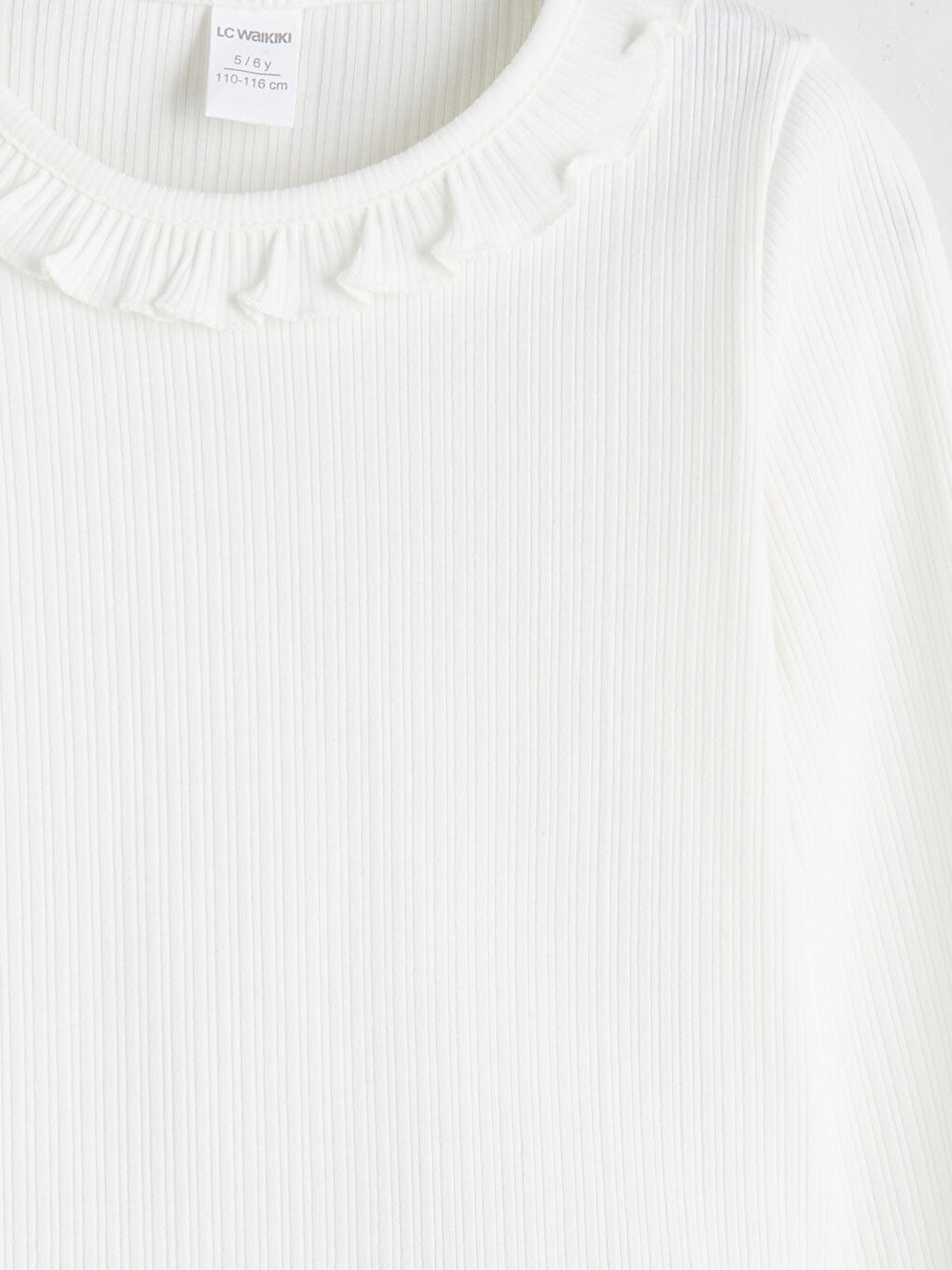 LCW Kids Crew Neck Basic Girls' T-Shirt -W5IC75Z1-R9J