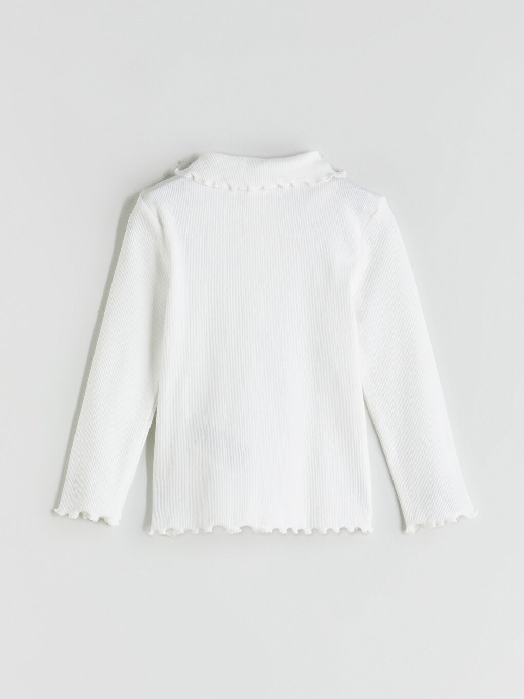 LCW Kids Baby Collar Girl T-Shirt -W5IC76Z1-R9J