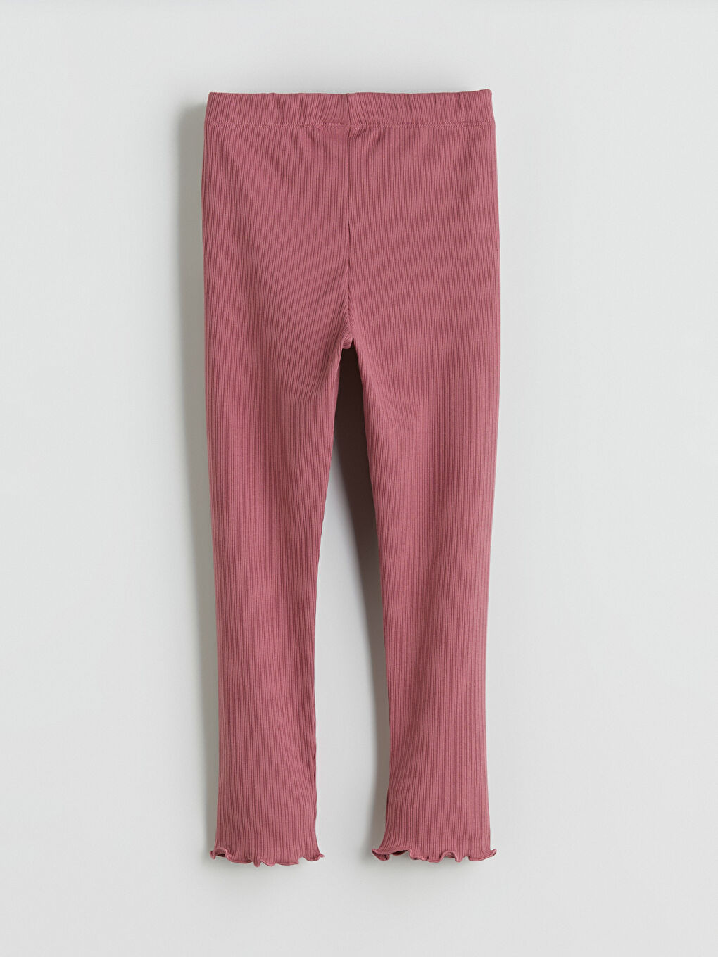Elasticated Waist Girls' Basic Leggings-2