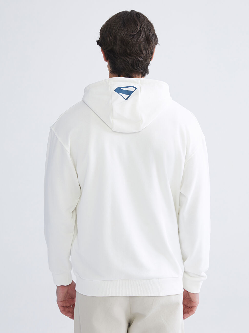 Long Sleeve Printed Men's Hoodie-3