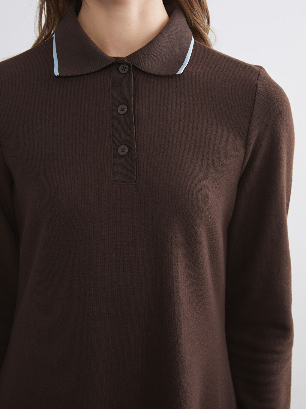 Polo Neck Mini Dress-3