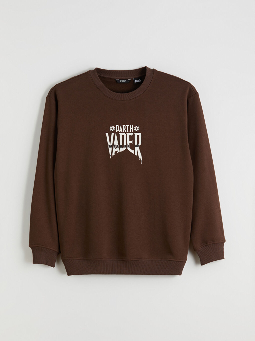 Crew Neck Long Sleeve Star Wars Printed Men's Sweatshirt-4