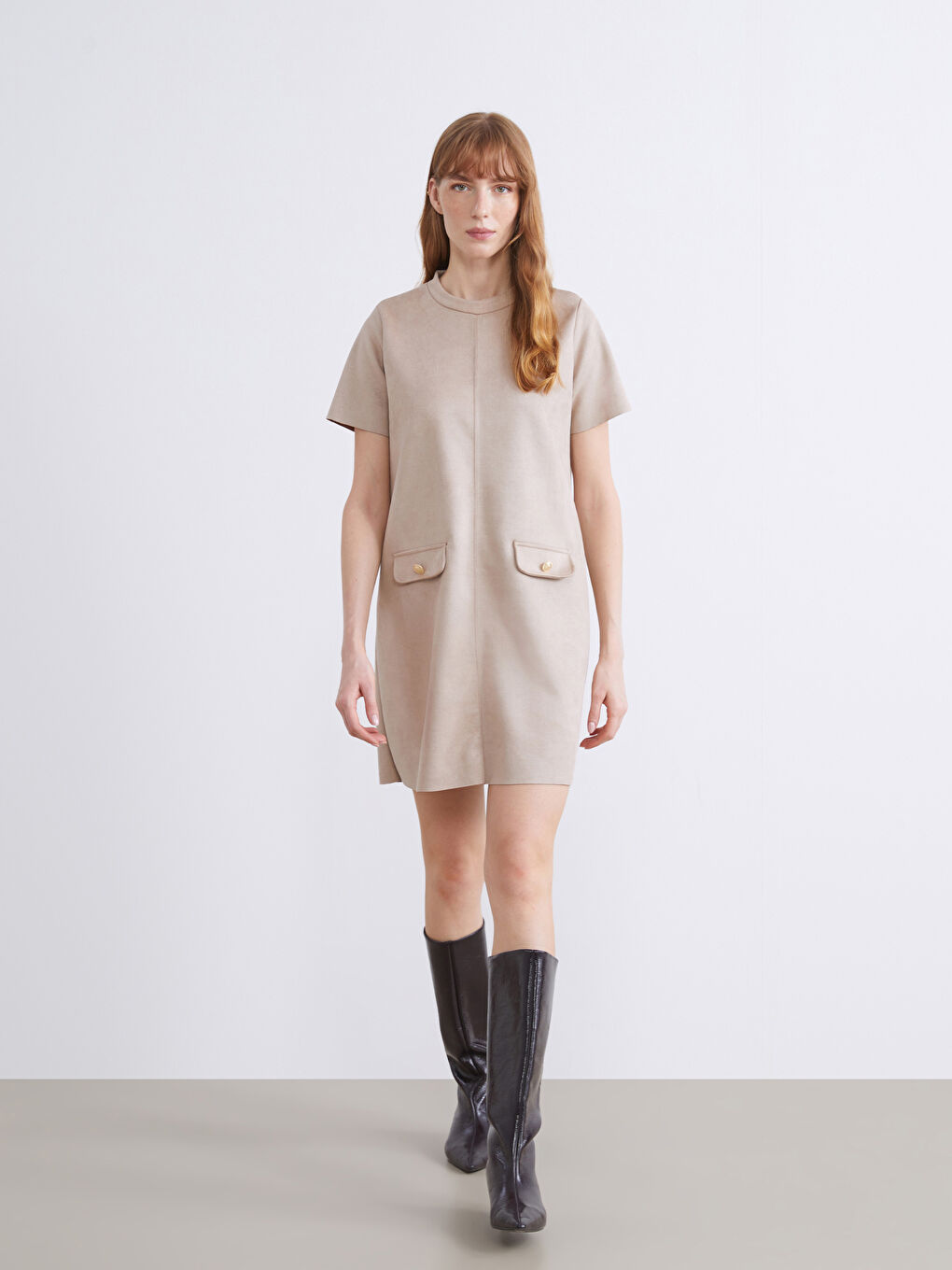 Woman BEIGE Dress