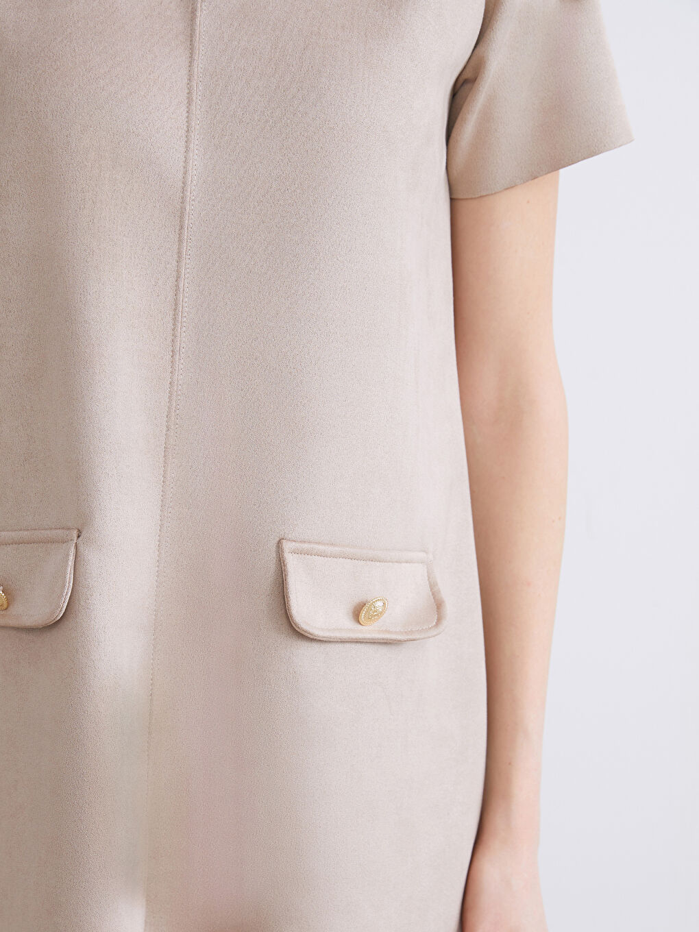 Woman BEIGE Dress-2
