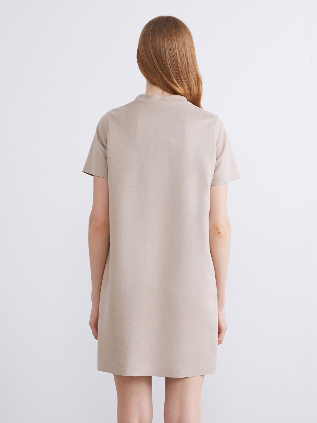 Woman BEIGE Dress-3
