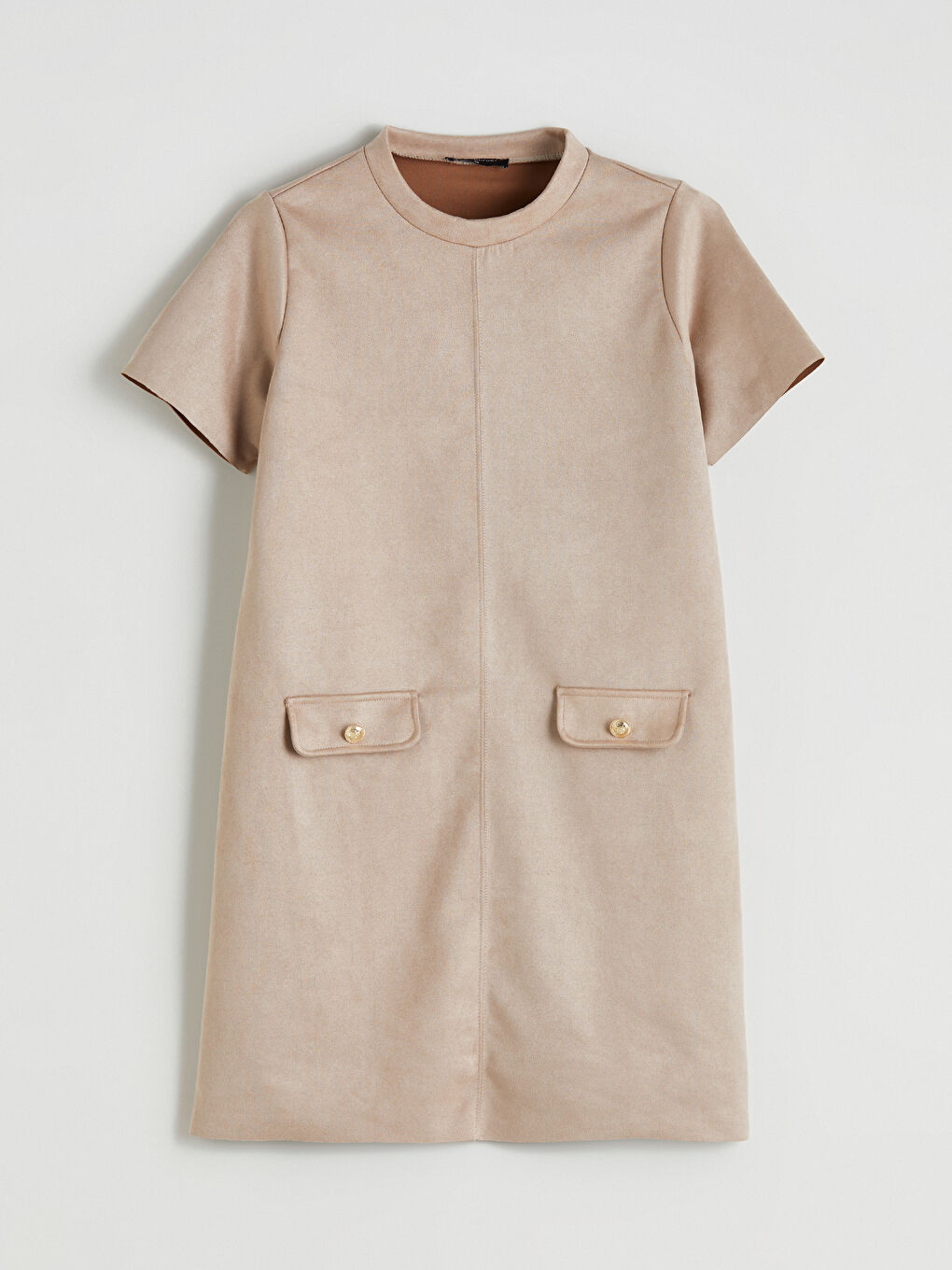 Woman BEIGE Dress-4