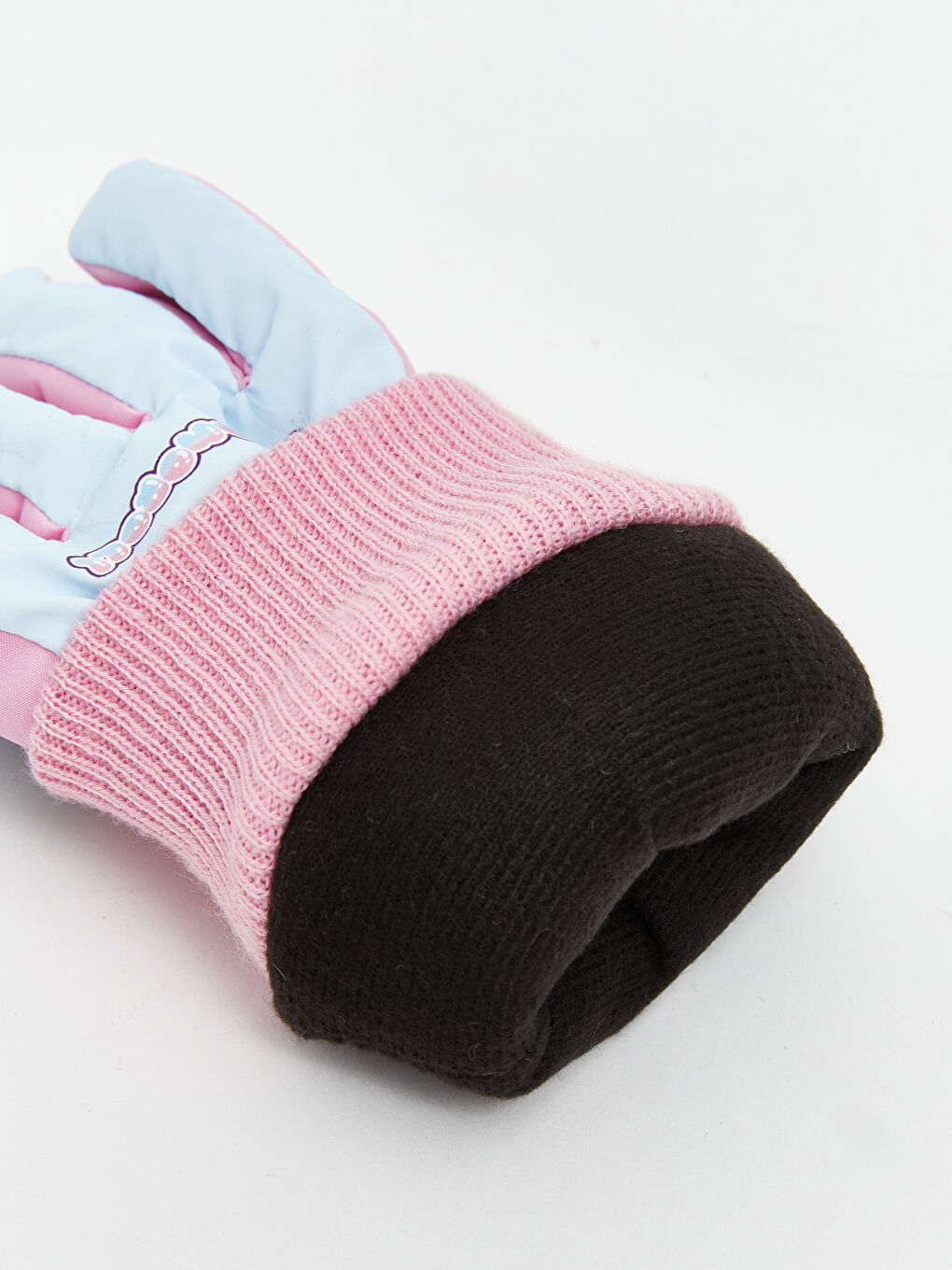 Mavi Cinnamoroll Baskılı Kız Çocuk Kar Eldiveni-2