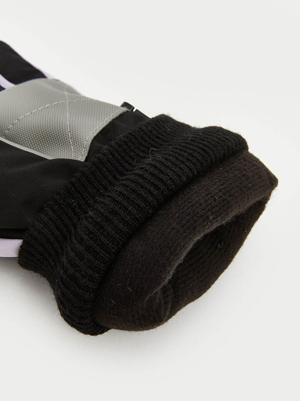 Момиче Черно Ръкавици за сняг и ски ръкавици-2